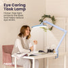 17” LED Task Lamp with Clamp – Wide Shade Elite HD XL, 3 Adjustable Light Modes – Blue Ring