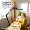 20" Wide Shade XL 2,200 Lumens LED Desk Lamp with Clamp, 3 Light Modes, Dimmable Desk Light for Home & Office Tasks - Black