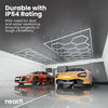 15 Hexagon Grids LED Car Garage Light with Hanging Kit - Cool White