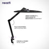 22” LED Task Lamp with Clamp – Elite HD XL, 2,260 Lumens, 3 Adjustable Light Modes – Black