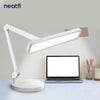 22” Wide Shade XL 2,500 Lumens LED Desk Lamp with Base, Dimmable Computer Light, Adjustable Desk Light for Home, Office, Crafts, Nails & Hobbies - White