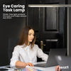 38" Premium LED Desk Lamp, 5200 High-Lumens - Ultrabright Light, Clamp-on, 40W, 4000K Color Temperature, Adjustable Head - Ideal for Home Office and Study - Gray