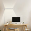 Premium LED Desk Lamp with Clamp - Touch Control Desk Lamps for Office, Clamp-on Nail Desk Lamp, 70W Ultra Bright Architect Desk Light - Gray
