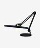 23” Wide Shade XL LED Desk Lamp with Base – 2,200 Lumens, Dimmable, Adjustable for Home, Office, Crafts, Nails & Hobbies – Black