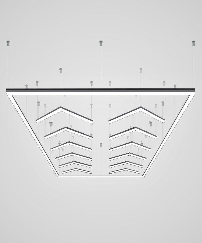 12 Arrow Shaped LED Lighting with Hanging Kit