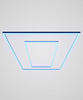 Rectangular Ceiling LED Car Garage Light