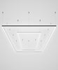 Car Garage Light 2 Rectangles with Hanging Kit