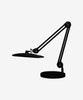 20" Wide Shade XL 2,200 Lumens LED Task Lamp with Base - Black