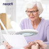 6" Wide Lens Elite HD XL Bifocals Magnifying Lamp  - White