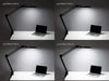 5" Wide Lens Bifocals 1,200 Lumens Super LED Magnifying Lamp - Black