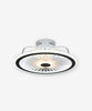 47-cm Bladeless Ceiling Fan with LED Light - White