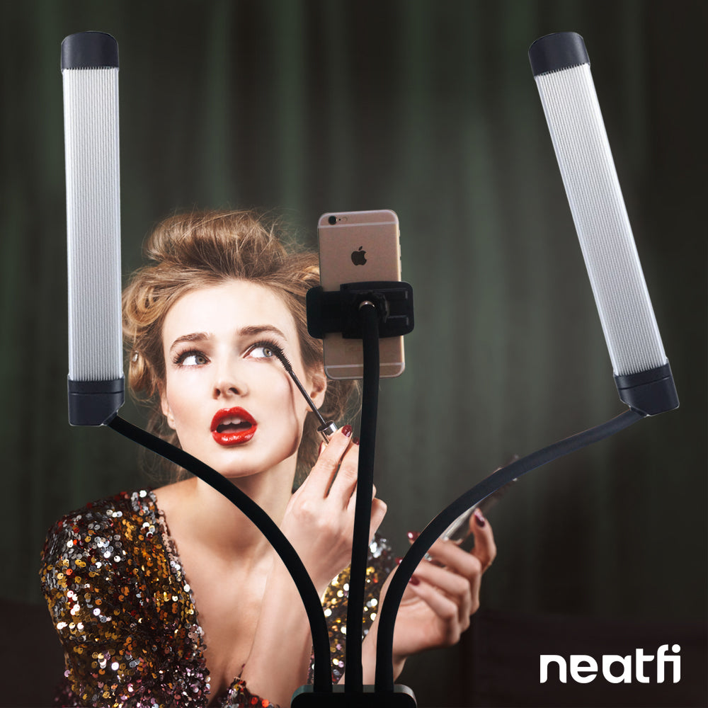 Neatfi Supreme LED Light Kit with Adjustable Tripod Stand