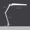17.7" Wide Shade Elite HD XL Task Lamp with Clamp - White