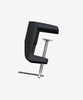 Adjustable Replacement Clamp for LED Desk Lamps & Magnifying Lamps – Black