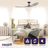 152CM DC Motor Reversible Ceiling Fan - Gray