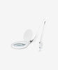 6" Wide Lens Elite HD XL Bifocals Magnifying Lamp  - White