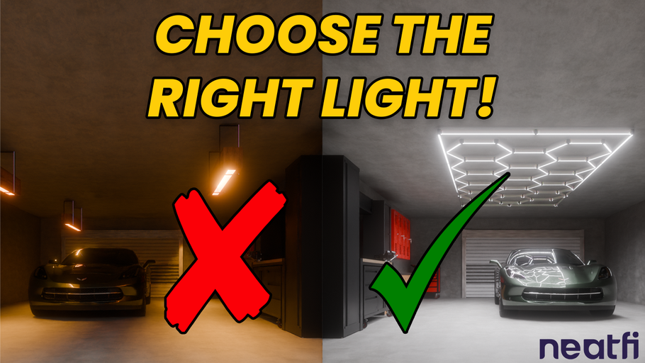 How to Choose the Right Garage Lighting for Your Space | Neatfi LED Guide