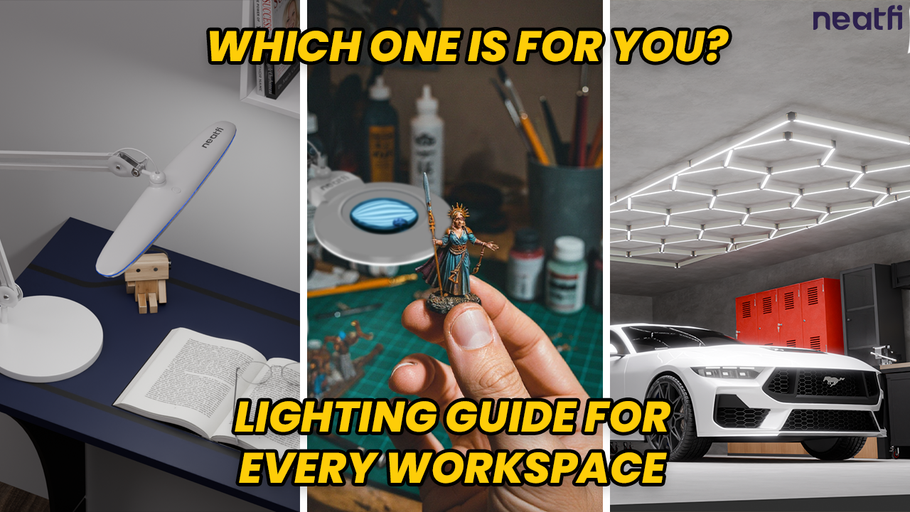 Lighting for Every Workspace: How to Choose the Right Neatfi Lamp