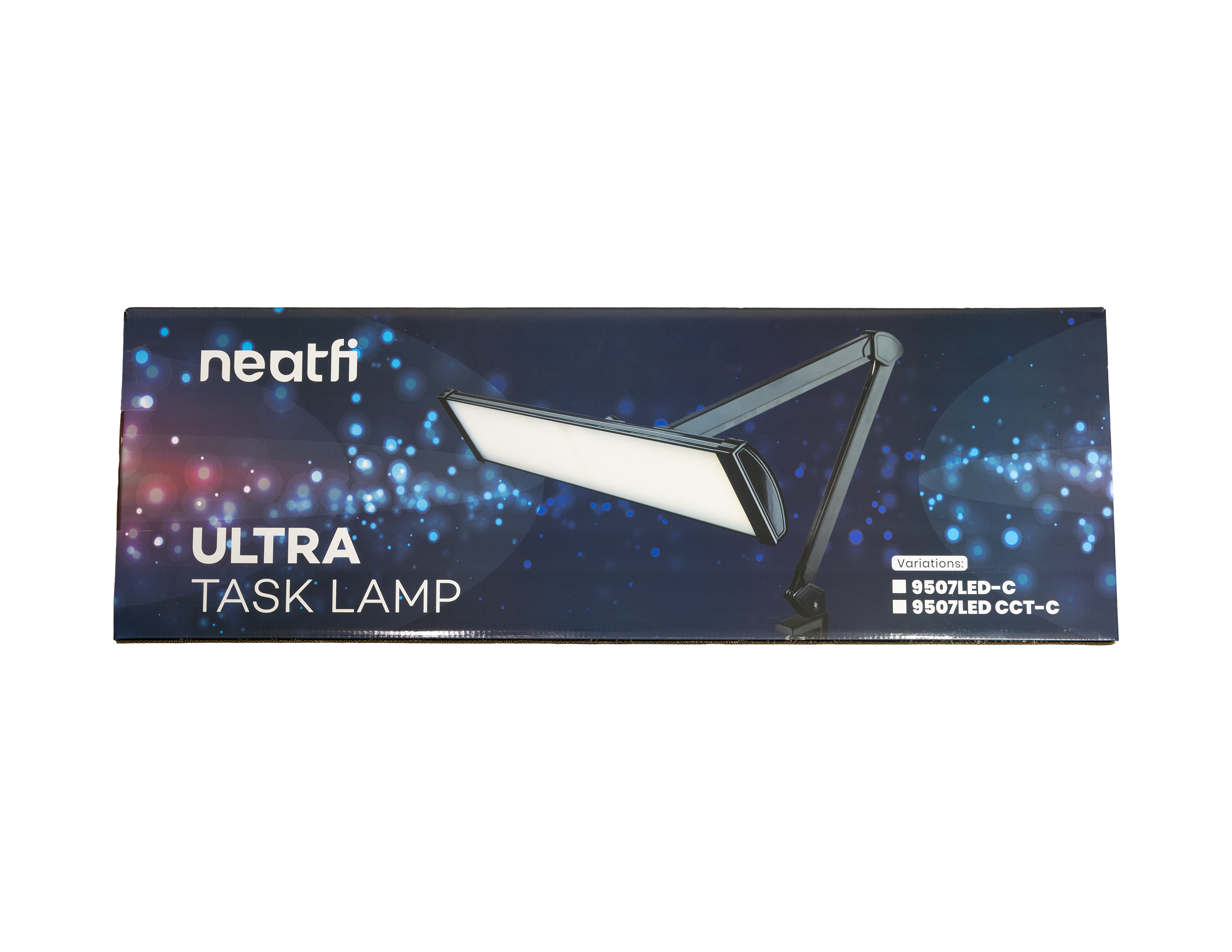 3500 Lumens LED Desk Lamp with Clamp – 26" Ultra-Wide, 3 Light Modes, Touch Control Light, White