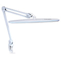 Lámpara de escritorio LED moderna Pro Series XL, 58 cm de ancho, 2200 lúmenes, CRI 95, regulable, brazo ajustable con abrazadera