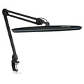 Pro Series XL LED Modern Desk Lamp, 23" Wide, 2200 Lumens, CRI 95, Dimmable, Black