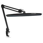 Pro Series XL LED Modern Desk Lamp, 23" Wide, 2200 Lumens, CRI 95, Dimmable, Black