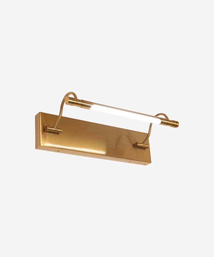 18” Modern Dimmable Picture Light, Plug-In Wall Art Lamp with 3 Color Modes – Gold
