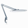 20” Wide Head LED Desk Lamp with Clamp – 2200 Lumens Task Light for Home Office & Crafts, Gray