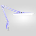 20” Wide Head LED Desk Lamp with Clamp – 2200 Lumens Task Light for Home Office & Crafts, Lavender
