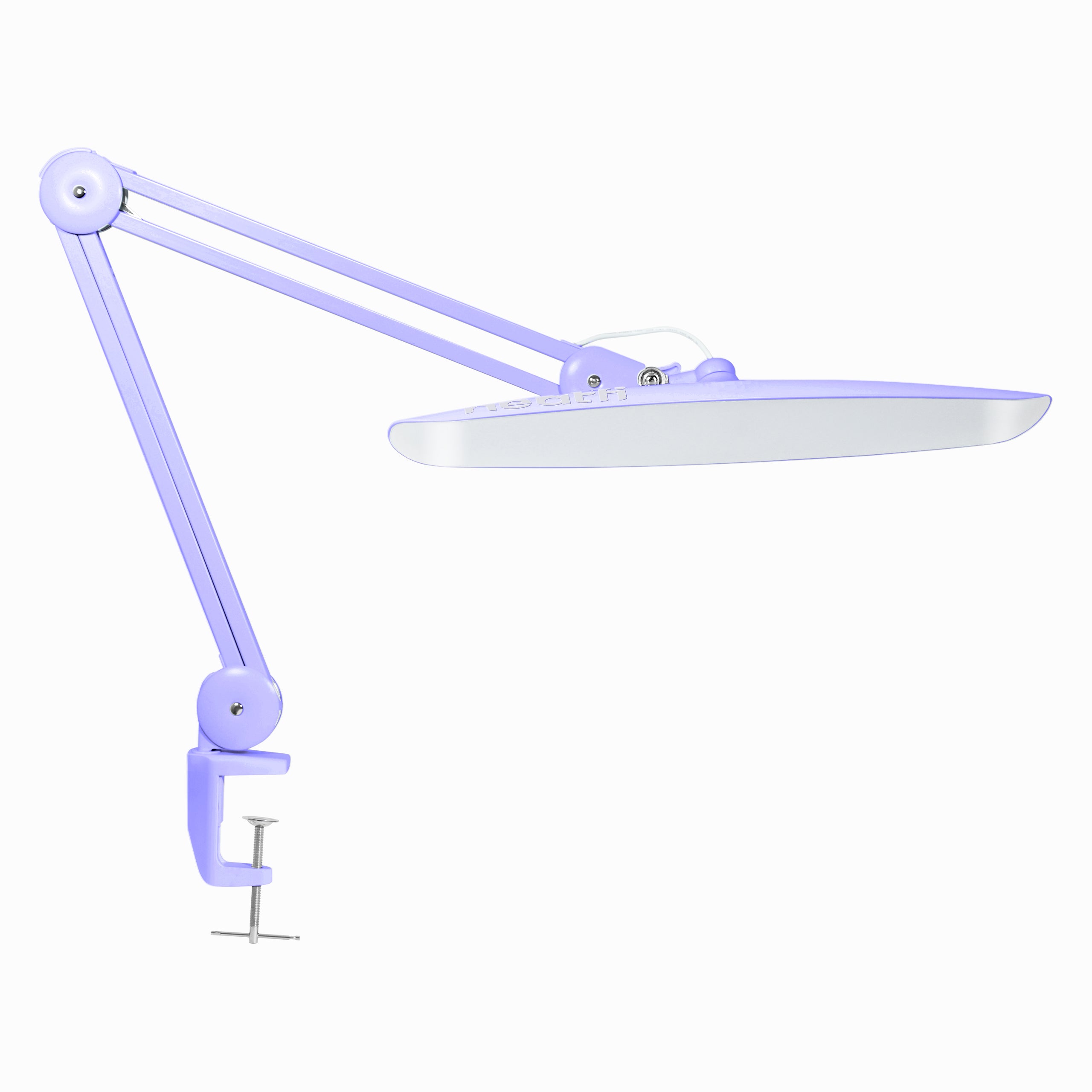 20” Wide Head LED Desk Lamp with Clamp – 2200 Lumens Task Light