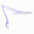 20” Wide Head LED Desk Lamp with Clamp – 2200 Lumens Task Light for Home Office & Crafts, Lavender