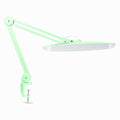 20” Wide Head LED Desk Lamp with Clamp – 2200 Lumens Task Light for Home Office & Crafts, Midnight Green