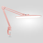 20” Wide Head LED Desk Lamp with Clamp – 2200 Lumens Task Light for Home Office & Crafts, Rose Gold