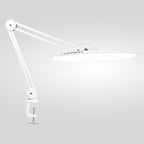 Lámpara LED de escritorio Pro Series de 20” – 2200 lúmenes, 3 modos de luz, IRC 95, regulable para uso en oficina en casa y manualidades, blanca