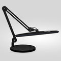 23” Wide Shade, 2200 Lumens LED Desk Lamp with Base – Dimmable, Eye-Caring Task Light, Black
