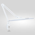 Lámpara de escritorio LED con abrazadera de 23” de ancho, 2200 lúmenes – Regulable, luz de trabajo para el cuidado de los ojos, blanca