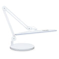 23” Wide Shade, 2200 Lumens LED Desk Lamp with Base – Dimmable, Eye-Caring Task Light, White