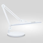 23” Wide Shade, 2200 Lumens LED Desk Lamp with Base – Dimmable, Eye-Caring Task Light, White