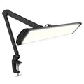 Lámpara de escritorio LED moderna Pro Series XL, 58 cm de ancho, 2200 lúmenes, CRI 95, regulable, brazo ajustable con abrazadera