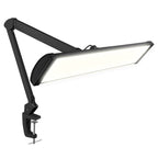 Lámpara de escritorio LED moderna Pro Series XL, 58 cm de ancho, 2200 lúmenes, CRI 95, regulable, brazo ajustable con abrazadera