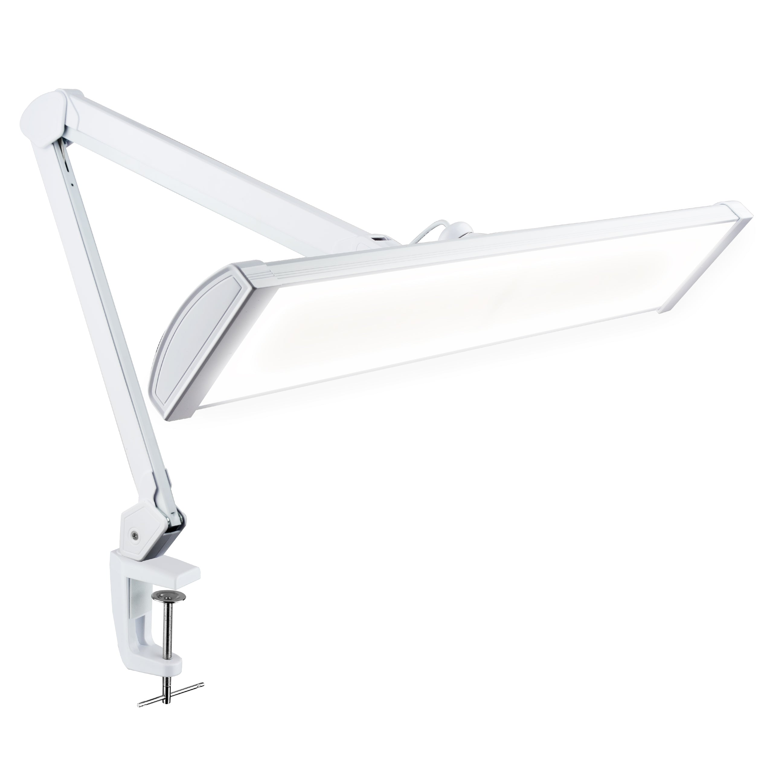 Neatfi Pro Series Ultra LED Desk Lamp – 3,500 Lumens, CRI 95, 26-Inch Wide, Dimmable Light, Black