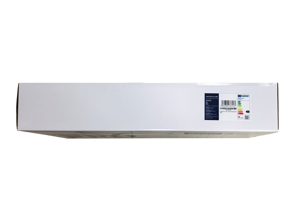 Lámpara de escritorio LED serie Pro de 26" – 3500 lúmenes, CRI 95, 3 modos de luz, luz regulable para oficina en casa y manualidades, blanca