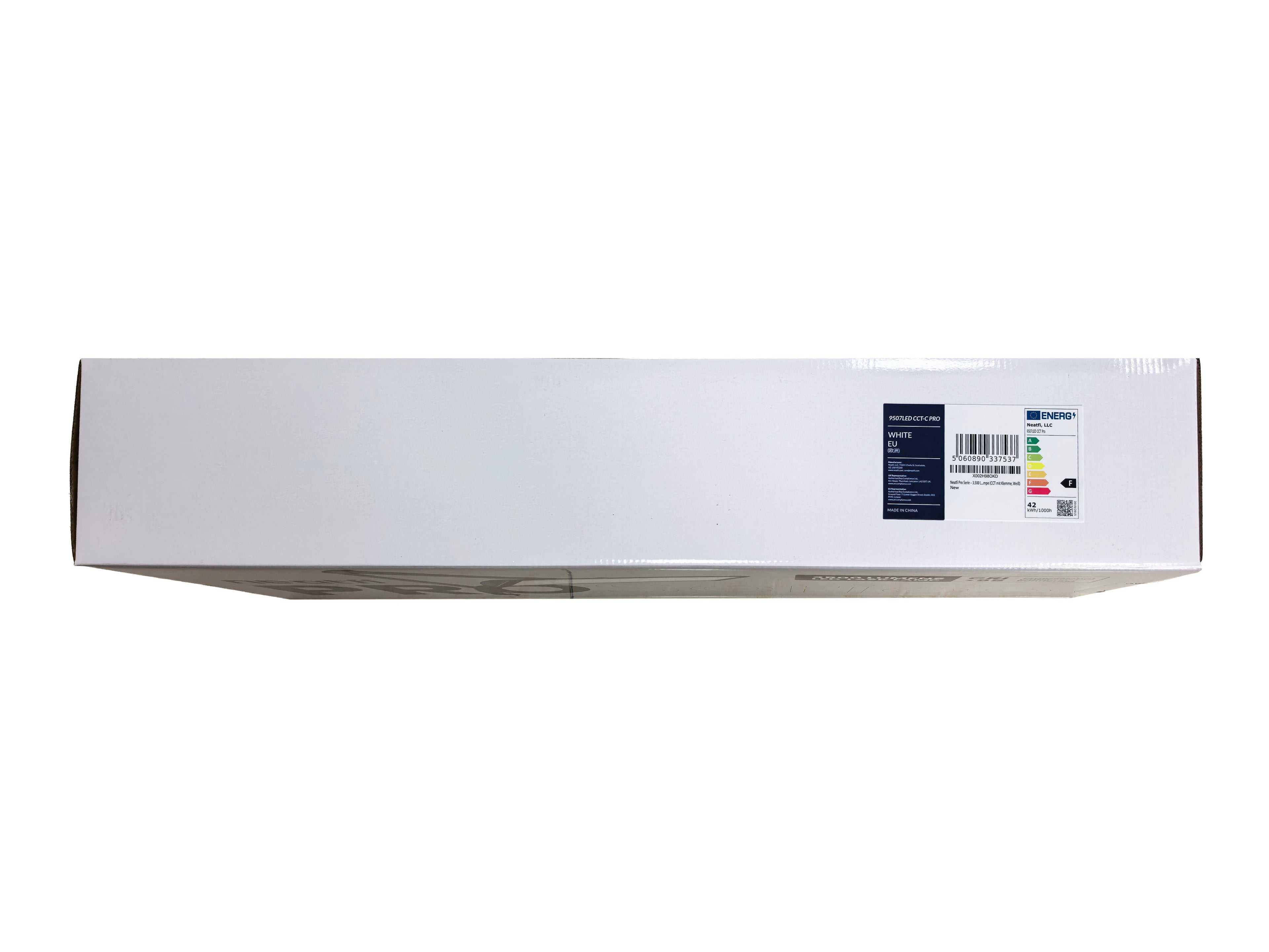 Lámpara de escritorio LED serie Pro de 26" – 3500 lúmenes, CRI 95, 3 modos de luz, luz regulable para oficina en casa y manualidades, blanca