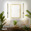 39" LED Indoor Wall Light Rotatable Matte Finish Set of 2 Wall Sconce - Black