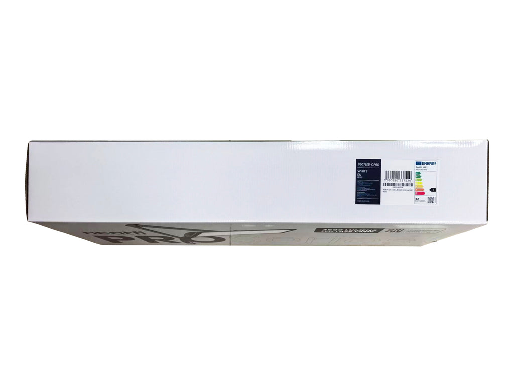Lámpara LED de escritorio Pro Series de 26” – 3500 lúmenes, IRC 95, luz regulable para oficina en casa y manualidades, blanca
