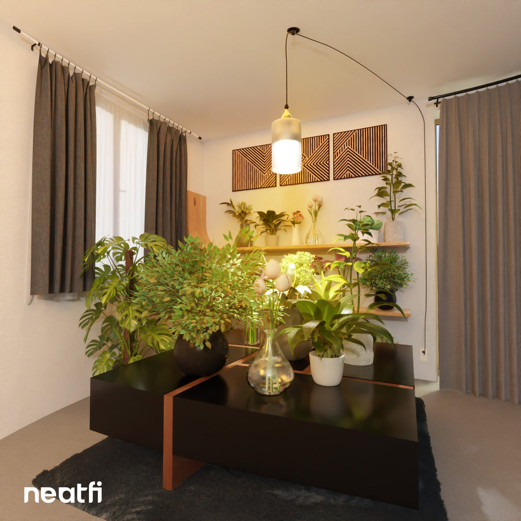 Neatfi 9 inch LED Grow Light  - Matte White