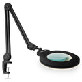 Pro Series XL Bifocal LED Magnifying Lamp – 5D/20D, CRI 95, Adjustable CCT, 7″ Acrylic Lens, Black