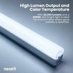 Luz LED moderna con forma de corazón para garaje con kit para colgar - Blanco frío