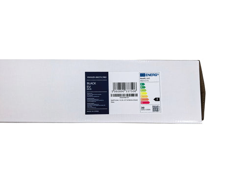 Lampe de bureau à LED Pro Series 22" – 2500 lumens, IRC 95, 3 modes d'éclairage, intensité variable pour bureau à domicile et travaux manuels, noire