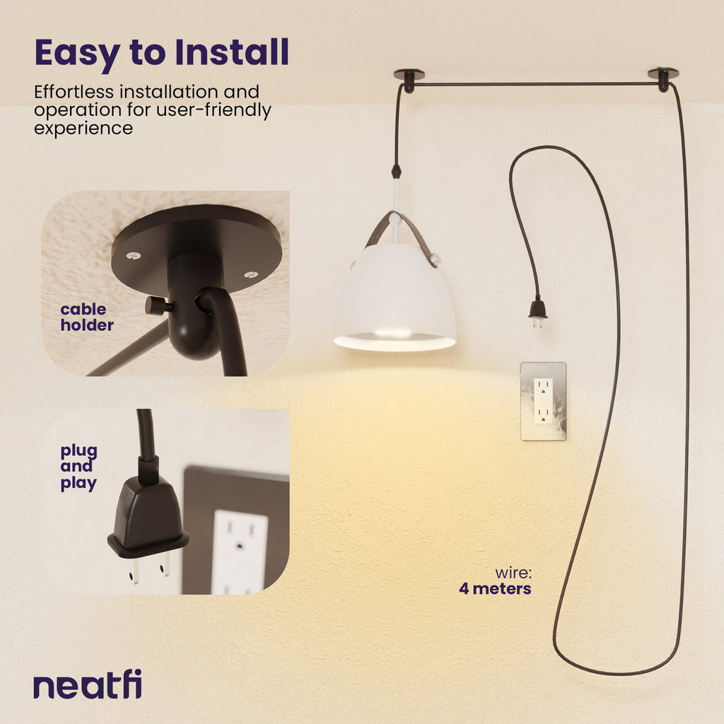 Neatfi 12.6 Inch LED Grow Light - White